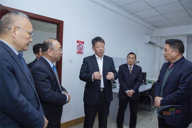 王誠(chéng)到海螺設(shè)計(jì)院和精公檢測(cè)公司調(diào)研指導(dǎo)