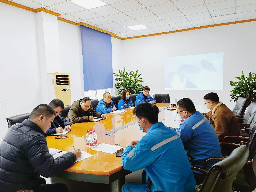 白馬山海螺水泥廠技術(shù)交流